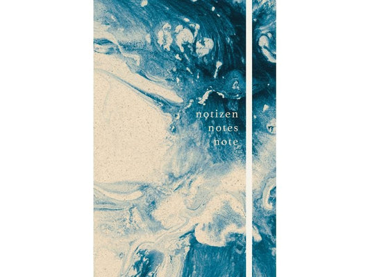 Natur Verlag Bloc-notes Blue Sand 13 x 21 cm, Vierge