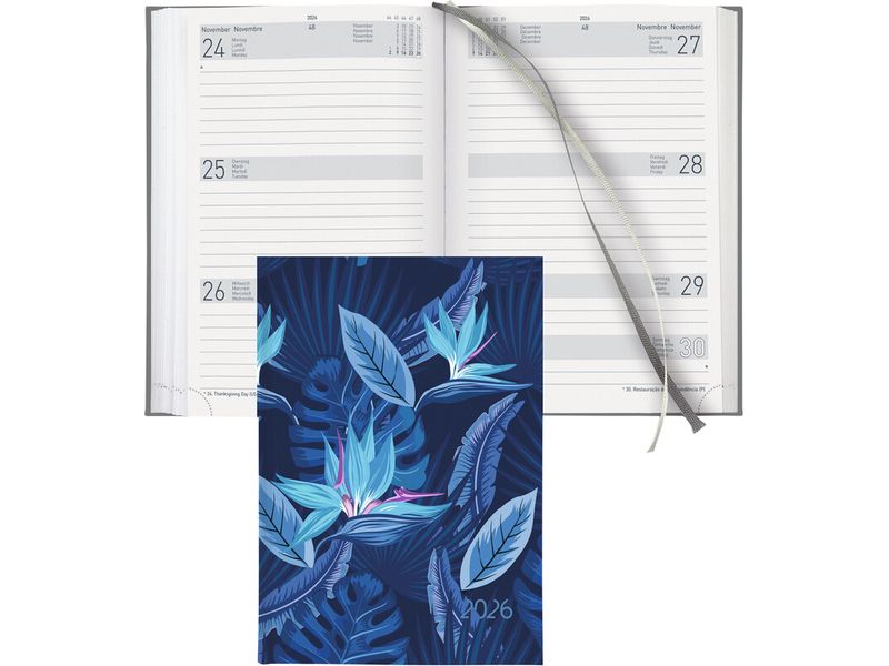 Biella Agenda commercial Dispo Term Tropical 14.5 x 20.5 cm