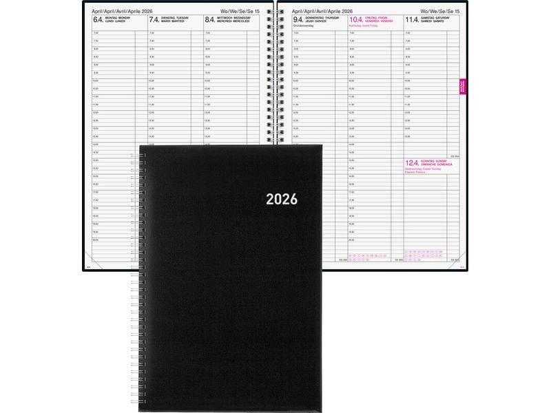 Biella Agenda commercial Quarta 21 x 29.7 cm