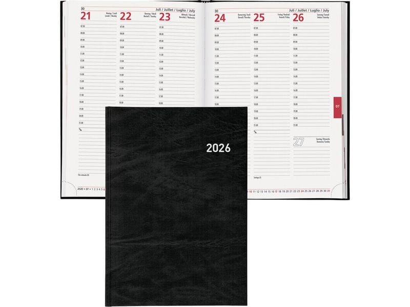 Biella Agenda commercial Registra 7 17.2 x 24 cm