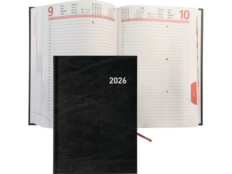 Biella Agenda commercial Registra 14.5 x 20.5 cm