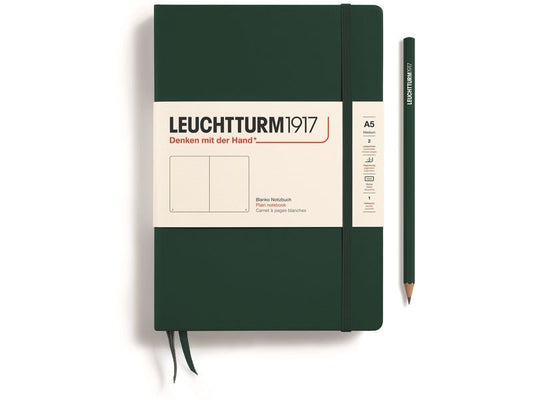 Leuchtturm Bloc-notes Medium A5, Vierge, Forest