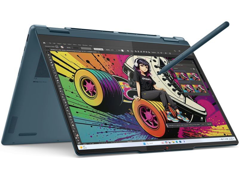 Lenovo Ordinateur portable Yoga 7 2-en-1 14AKP10 (AMD)