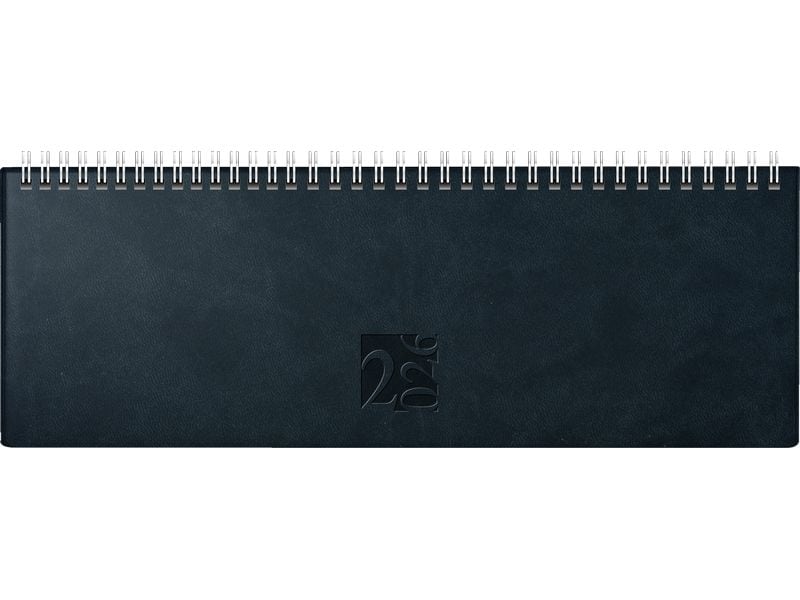 rido idé Calendriers de table AC-Terminer 2026 307 x 105 mm, noir