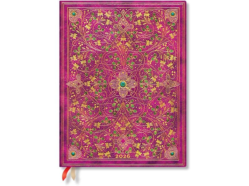 Paperblanks Agenda du jour Ultra Jubilé du trône 1 semaine sur 2 pages