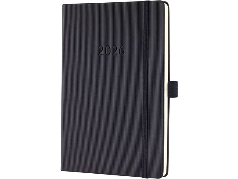 Sigel Agenda hebdomadaire Conceptum 2026, Noir