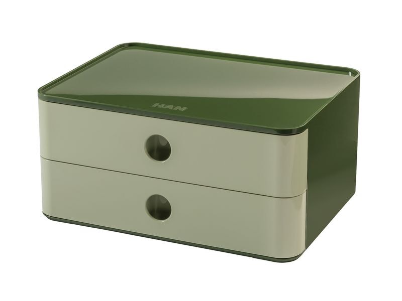 HAN Boîte à tiroirs Allison Smart-Box Plus 2 tiroirs, vert clair