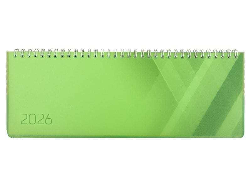 Simplex Calendriers de table Colors 29 x 10.5 cm, 2026, Vert