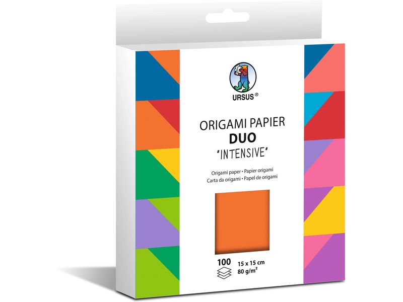 URSUS Feuilles origami Intesiv 10 x 15 cm, 80 g/m², 100 Pièce/s