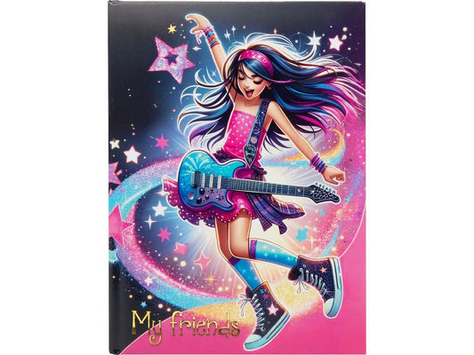 Goldbuch Livre d’amis Star Melody A5, 88 pages
