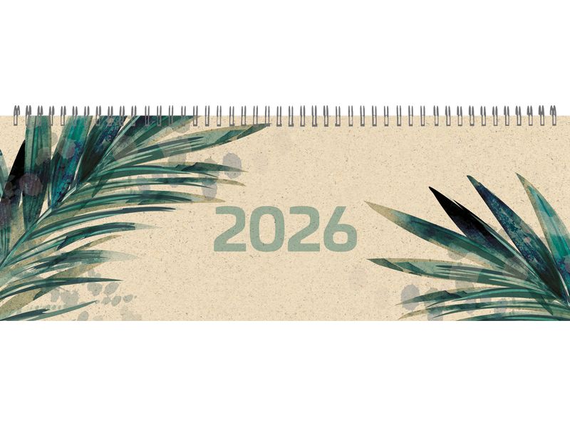 Natur Verlag Agenda de table Herbe 2026