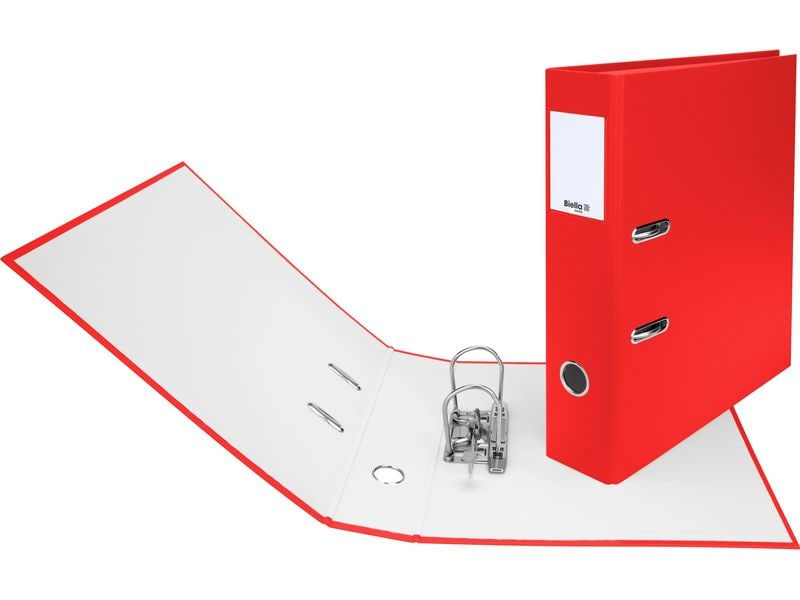 Biella Dossier Plasticolor A4 7 cm, Rouge