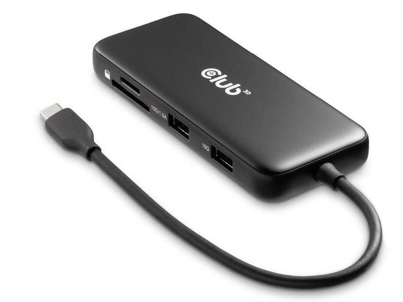 Club 3D Station d'accueil CSV-2551 Hub Type-C 8 en 1