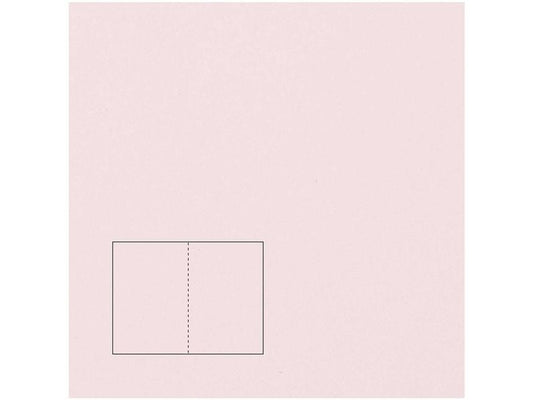Rico Design Paper Poetry Essentials Carte à volet A5, rose