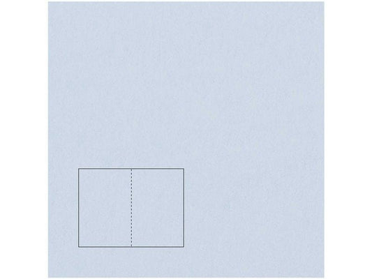 Rico Design Paper Poetry Essentials Carte à volet A5, bleu clair