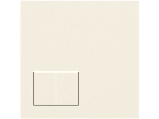 Rico Design Paper Poetry Essentials Carte à volet A5, jaune clair