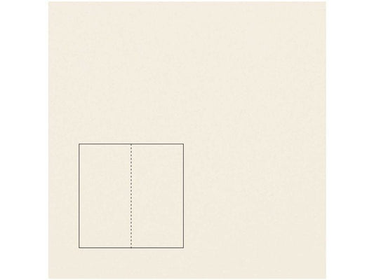 Rico Design Paper Poetry Essentials DL Carte à volet A6, jaune clair