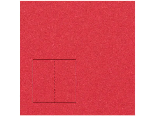 Rico Design Paper Poetry Essentials DL Carte à volet A6, rouge