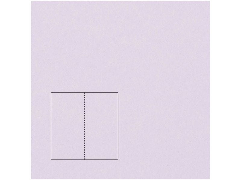 Rico Design Paper Poetry Essentials DL Carte à volet A6, lilas