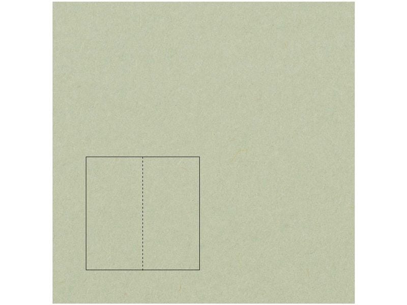 Rico Design Paper Poetry Essentials DL Carte à volet A6, vert tilleul