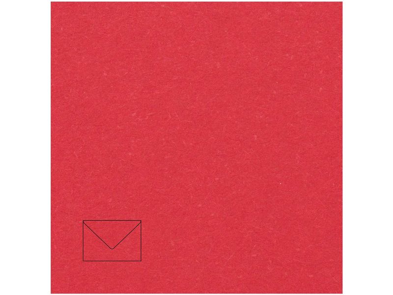 Rico Design Paper Poetry Essentials Enveloppe C6 Rouge
