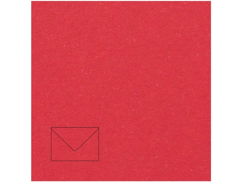 Rico Design Paper Poetry Essentials Enveloppe C5 Rouge