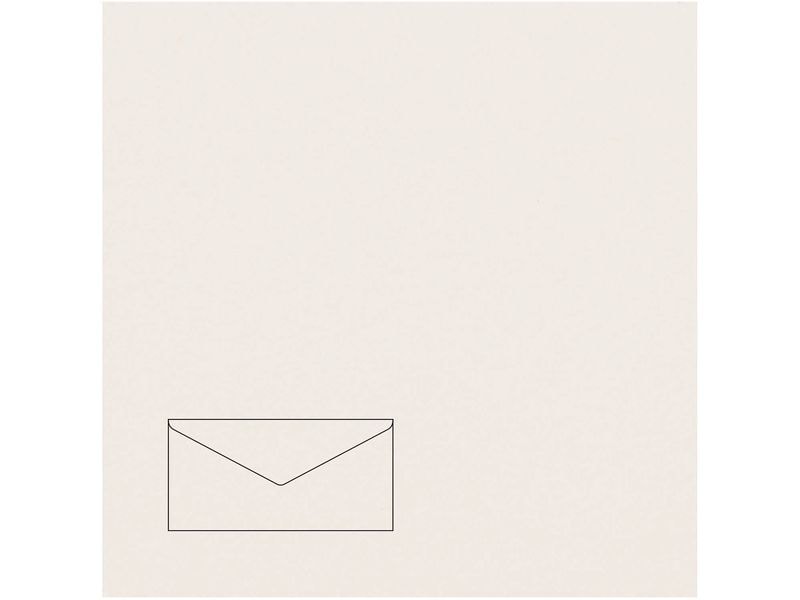 Rico Design Paper Poetry Essentials Enveloppe DL Ivoire