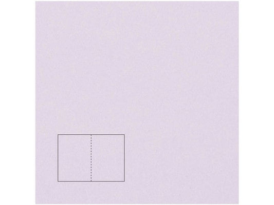 Rico Design Paper Poetry Essentials B6 Carte pliable Lilas