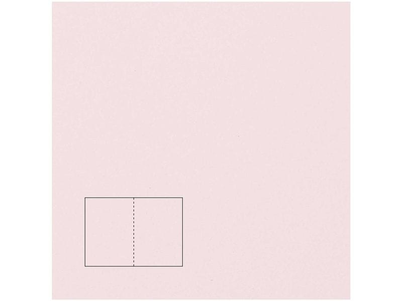 Rico Design Paper Poetry Essentials B6 Carte pliable Rose