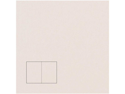 Rico Design Paper Poetry Essentials B6 Carte pliable Blanc éclatant