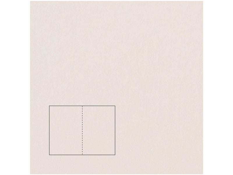 Rico Design Paper Poetry Essentials Carte à volet A5, sable
