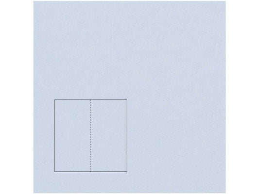 Rico Design Paper Poetry Essentials DL Carte à volet A6, bleu clair