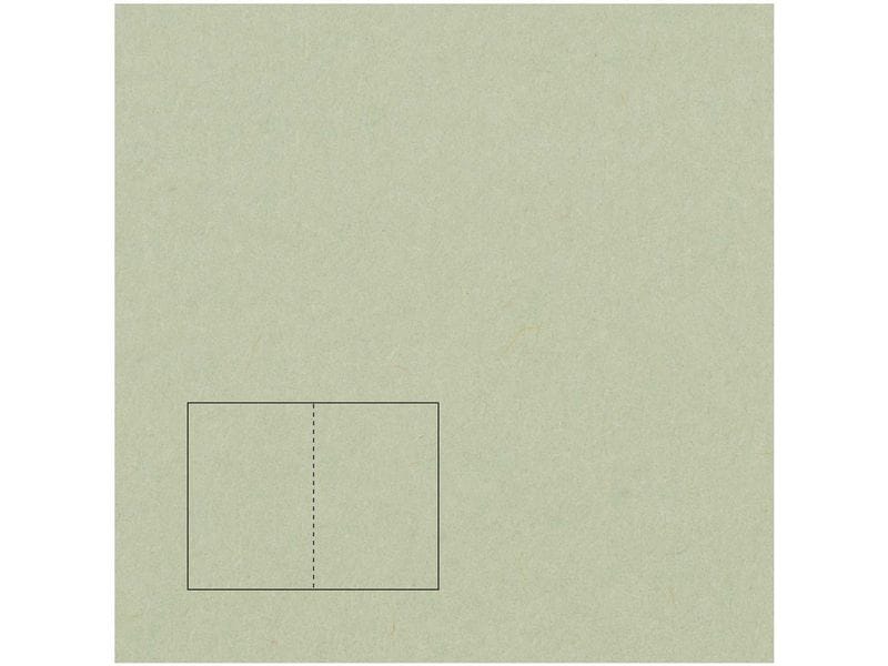 Rico Design Paper Poetry Essentials Carte à volet A5, vert tilleul