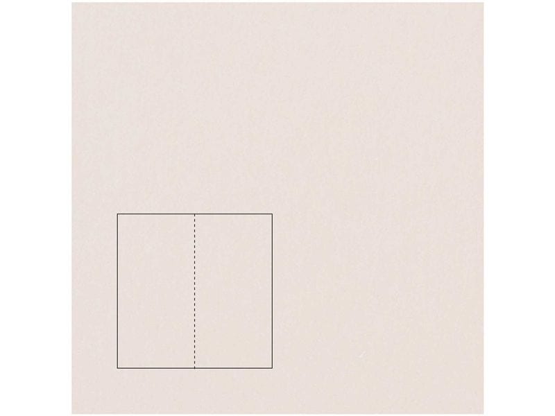 Rico Design Paper Poetry Essentials DL Carte à volet A6, sable