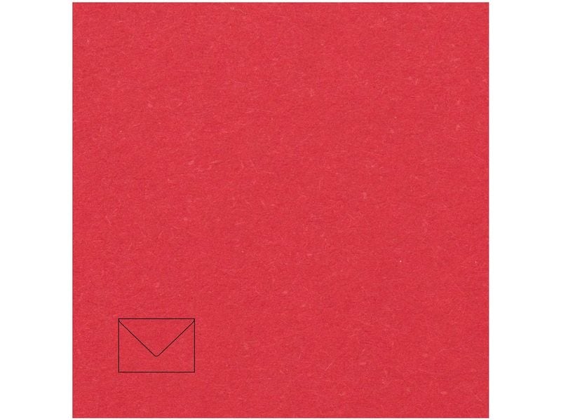 Rico Design Paper Poetry Essentials Enveloppe B6 Rouge