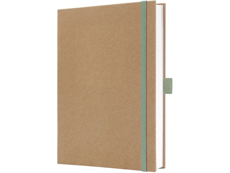 Jolie Bloc-notes Menthe pure, A5, Vierge, Brun/Menthe