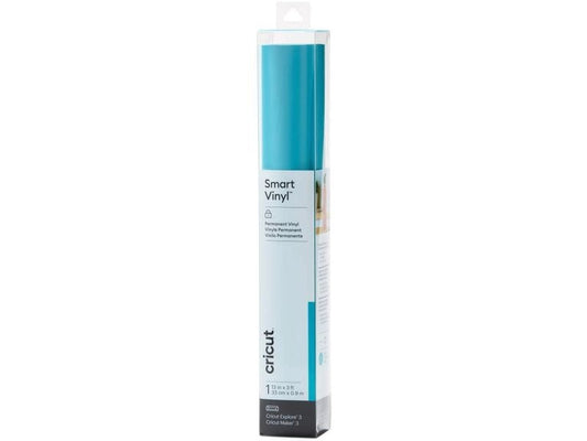 Cricut Film de vinyle Smart Permanent 33 x 91.4 cm, 1 Pièce/s, Aqua
