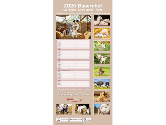 TH Pianificatore familiare Ferme 2026