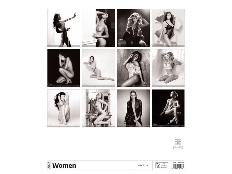 TH Calendrier érotique illustré Femmes 2026