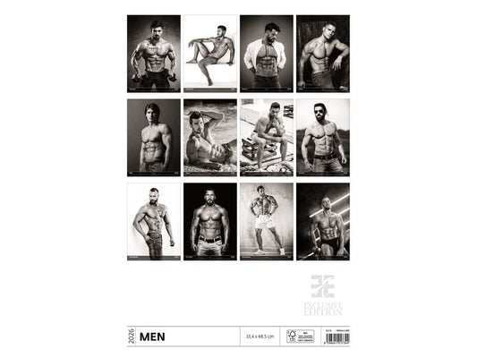 TH Calendrier érotique en images pour hommes 2026