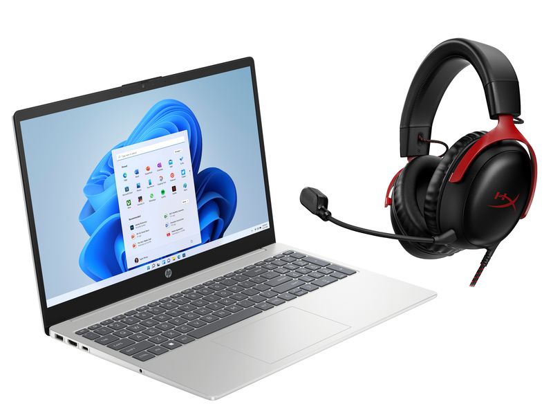 HP Ordinateur portable 15-fd0111nz y compris casque gratuit