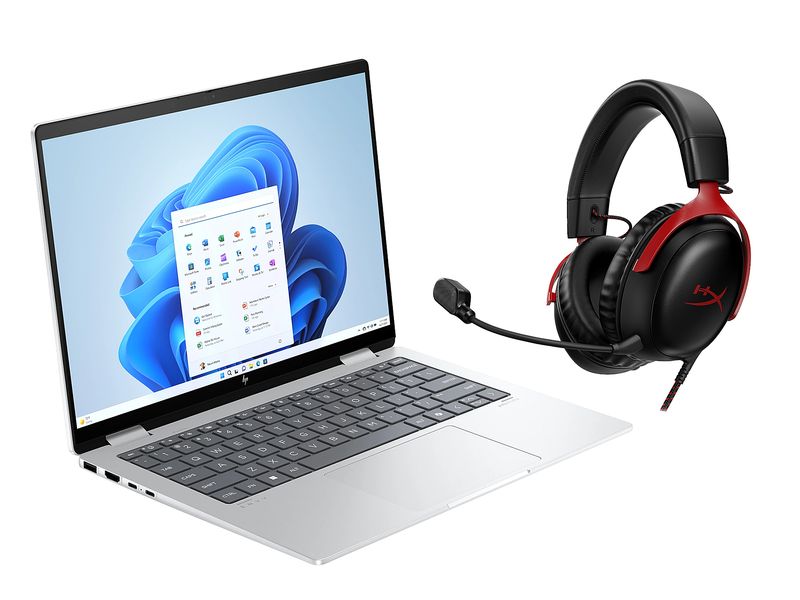 HP Ordinateur portable ENVY x360 14-fa0650nz y compris casque gratuit