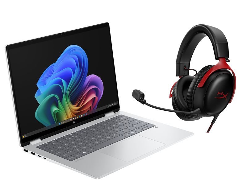 HP OmniBook X Flip 14 Next Gen AI PC BN4J1EA Casque gratuit