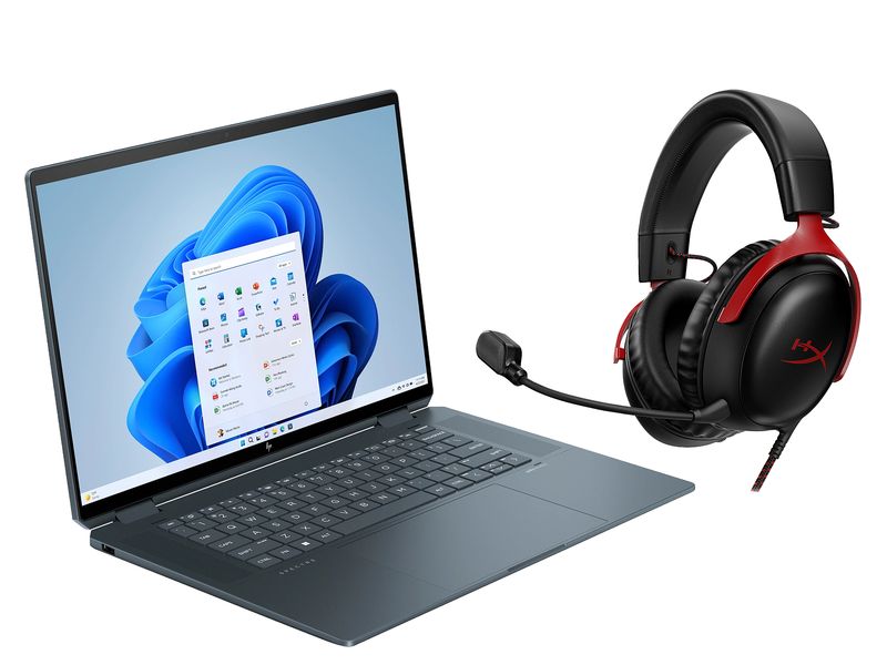 HP Ordinateur portable Spectre x360 16-aa0740nz y compris casque gratuit