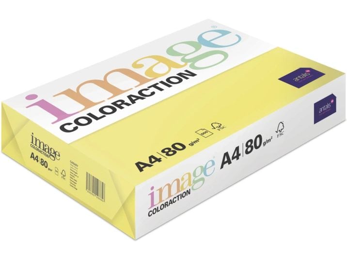 Image Papier pour photocopie Image Coloraction 80 g/m² A4, Jaune canari