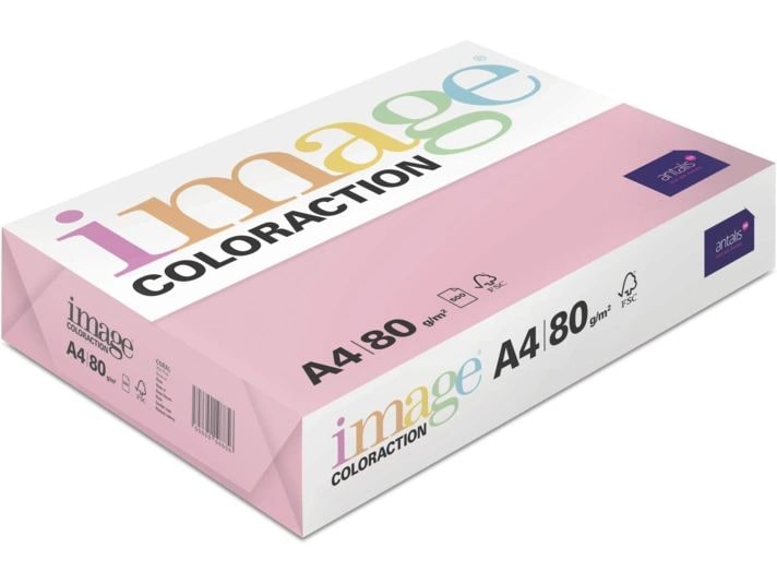 Image Papier pour photocopie Image Coloraction 80 g/m² A4, Rose, 500 feuilles