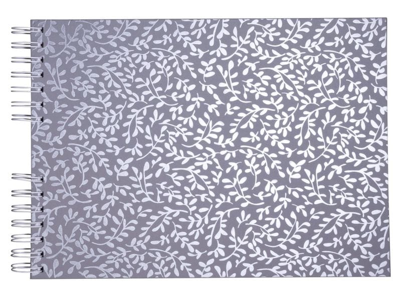 Exacompta Album photo AutentiK, 32 x 22 cm, 250 g/m², 50 pages, gris