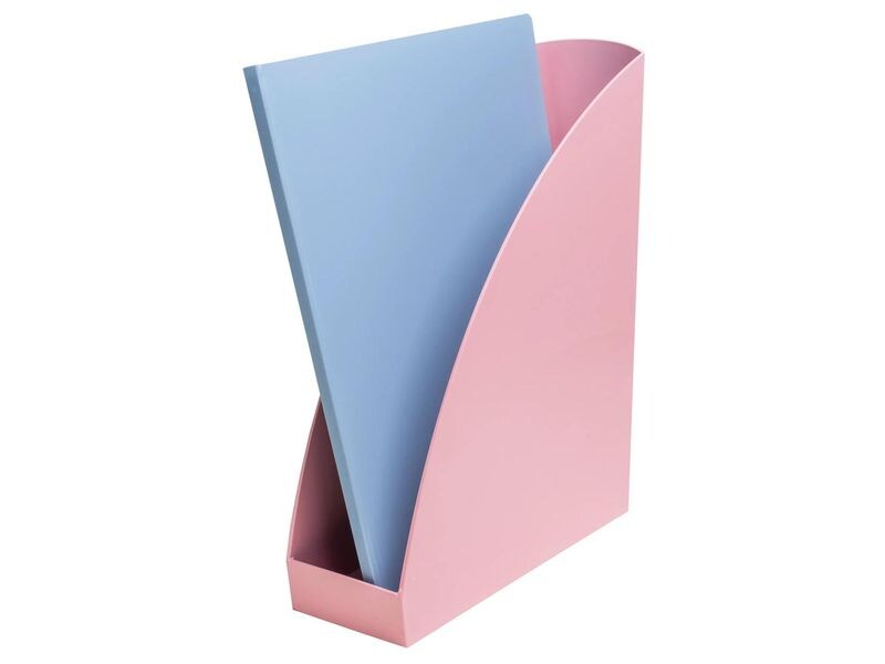 Exacompta Porte-revue Mag-Cube Autentik, A4+, rose