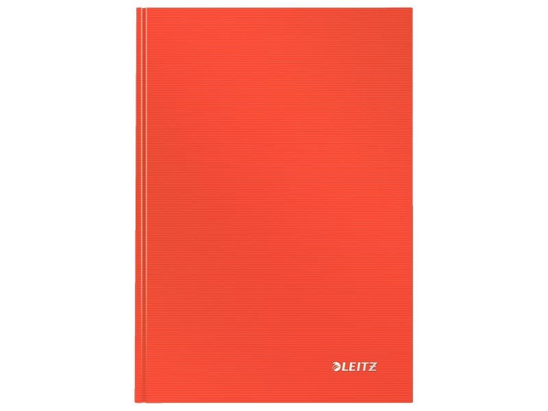 Leitz Carnet de notes Solid A5, À carreaux, Rouge vif
