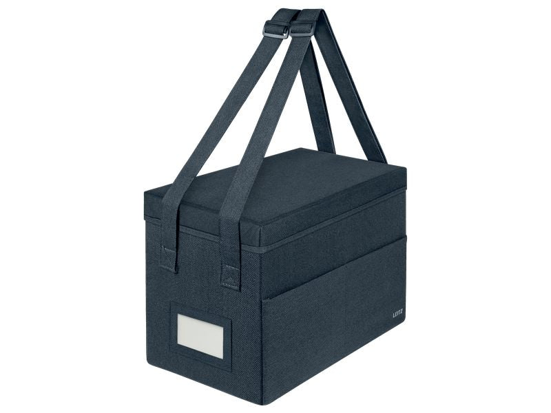Leitz Sacoche de partage de bureau Compact avec couvercle Anthracite